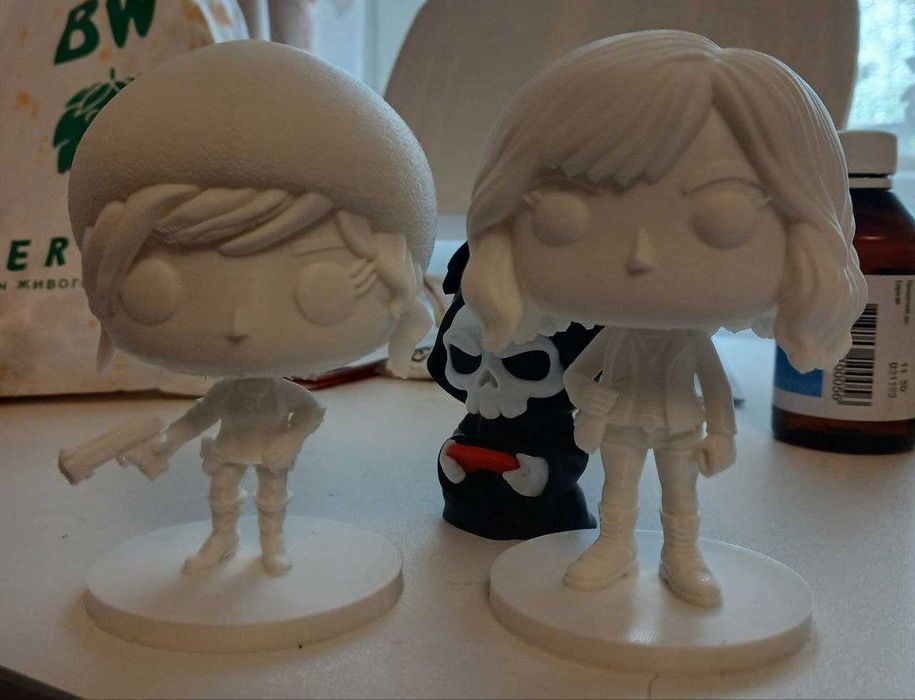 Фігурки Хлої Прайс та Макс Колфілд — Life is Strange під розкраску/в стилі Funko Pop/статуетка/ під розкраску