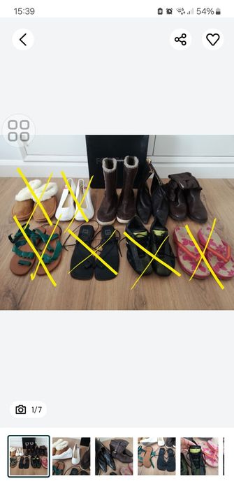 Vendo sapatos botas sandálias chinelas ténis baratas