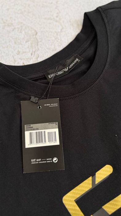 Чоловічий Літній костюм  Armani EA7  футболка  штани boss
