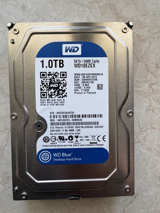 Dysk WD Blue 1 TB 3,5”