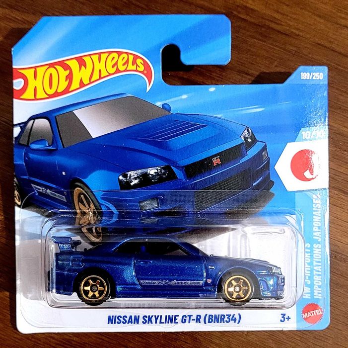 Hot Wheels Nissan Skyline GT-R (BNR34)