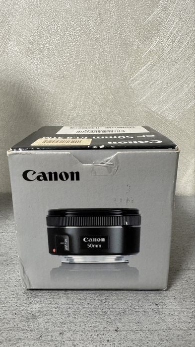 Обʼєктив canon EF 50mm f/1.8 stm | б/у | стан як новий