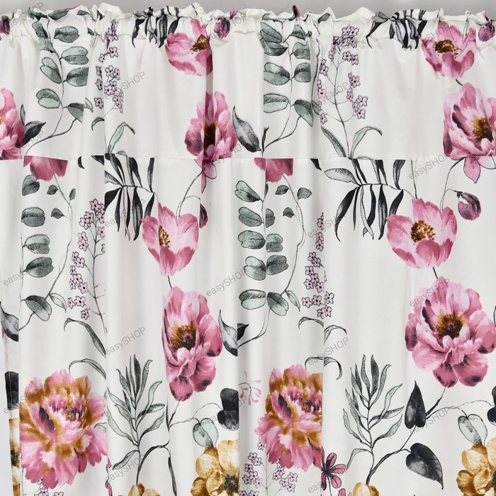 ‼️ WYPRZEDAŻ‼️ Komplet 2 zasłony wzorzyste