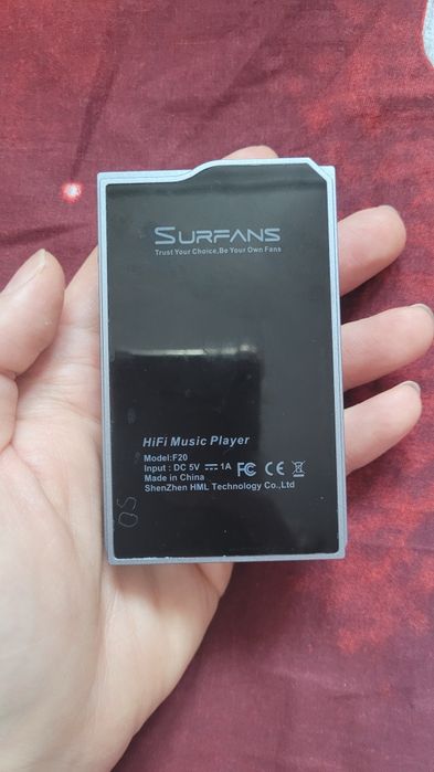 Surfans F20 Hifi przenośny odtwarzacz MP3 z Bluetooth