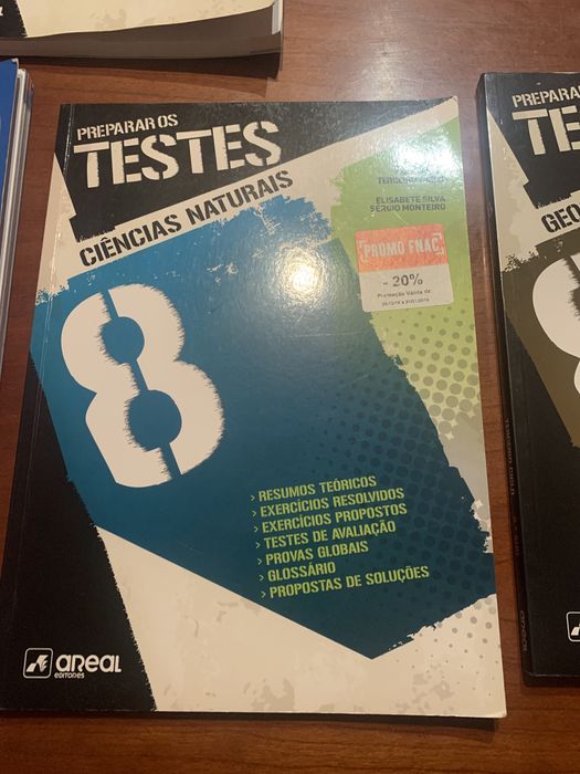 Livros Escolares 8 Ano Preparação exame