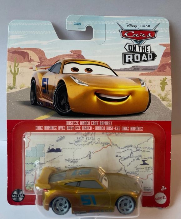 Rusteze Dinoco Cruz Ramirez Cars On The Road 1/55
