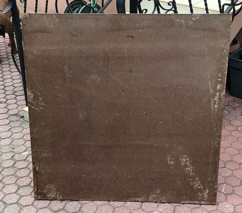 Płyta pilśniowa warstwowa, 1m x 1m, 2 sztuki