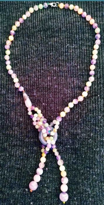 Бусы натуральный камень