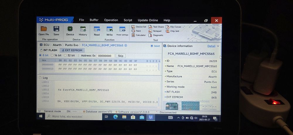 Laptop diagnostyczny Dell wow