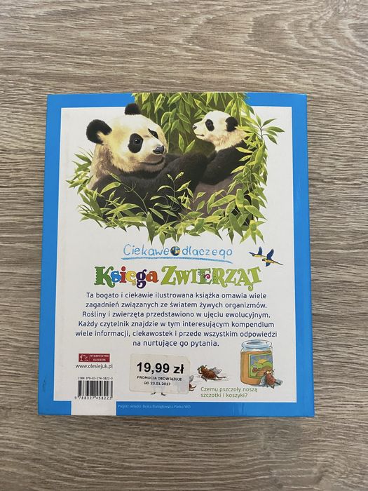 Książka - księga zwierząt
