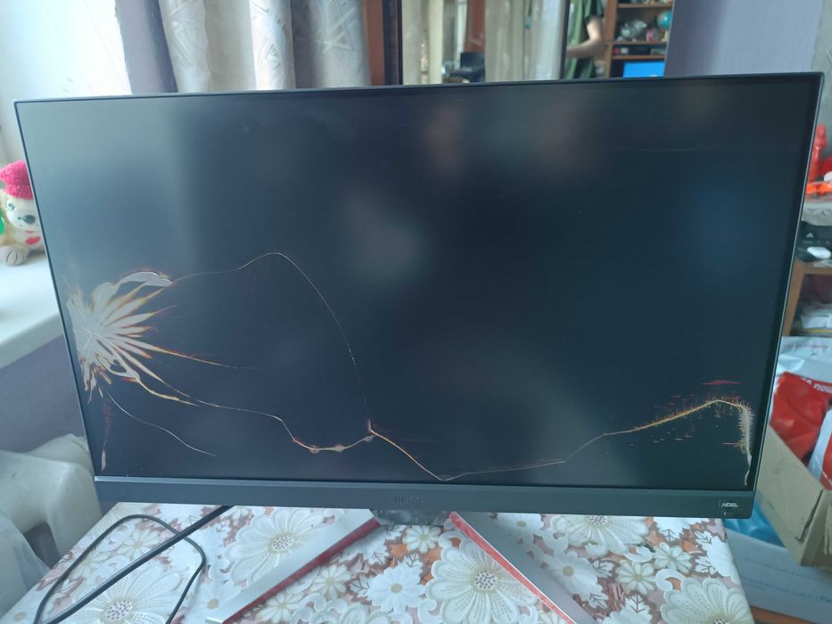 Монітор BenQ EX240N Dark Grey 23.8" 16:9 VA ігровий 165Гц FreeSync HDR