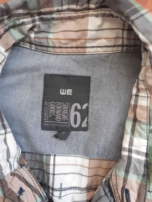 Koszula męska w kratę