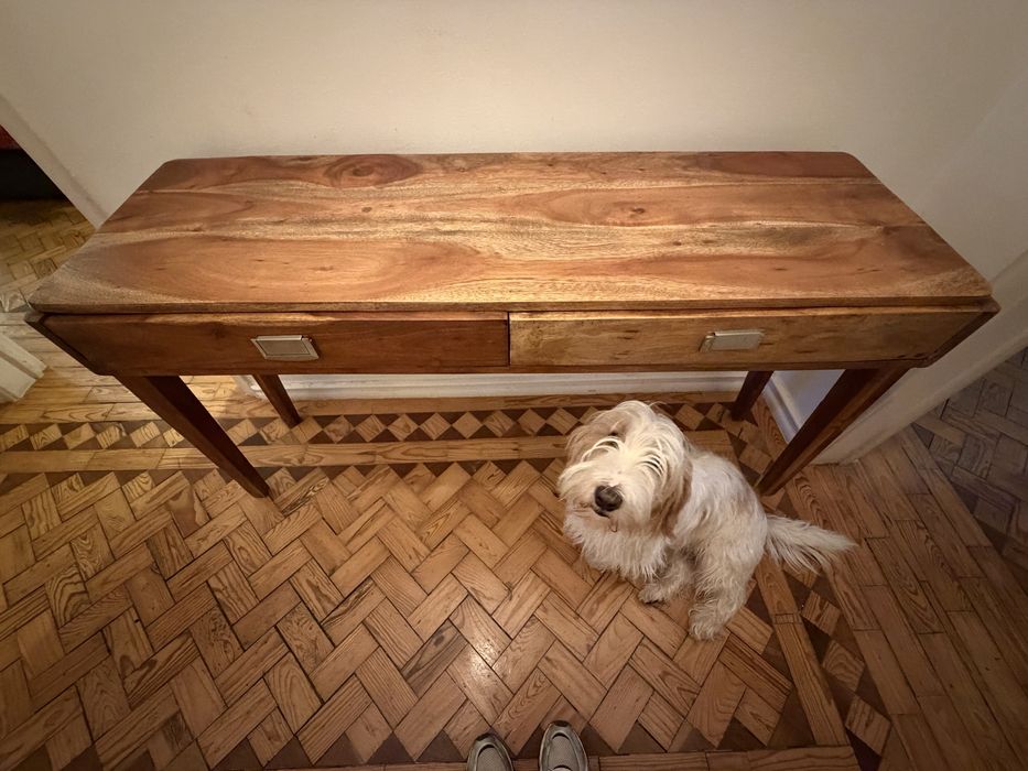 Secretária / aparador madeira maciça