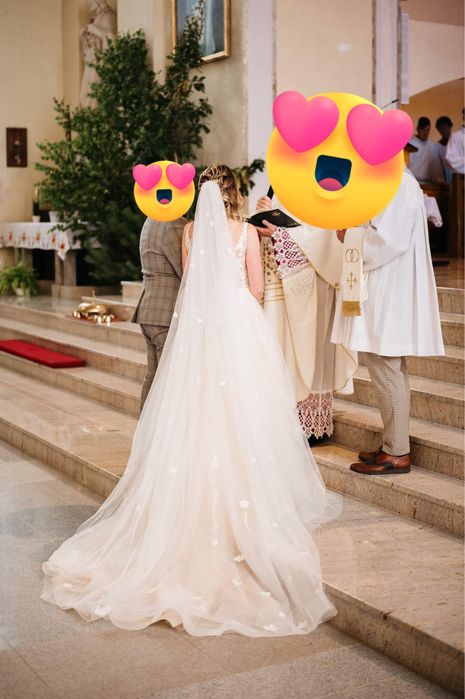 Suknia ślubna projektu Patrycji Pardyki