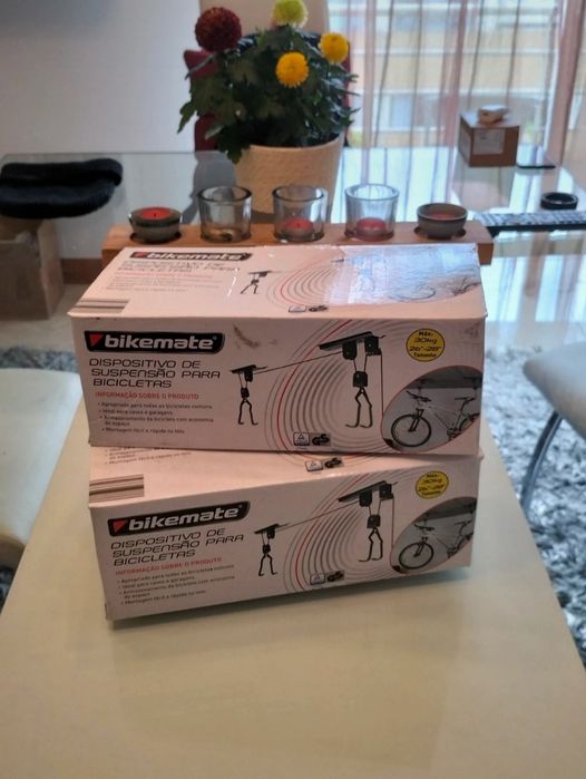 Dispositivo de suspensão para bicicletas (teto) - Bikemate