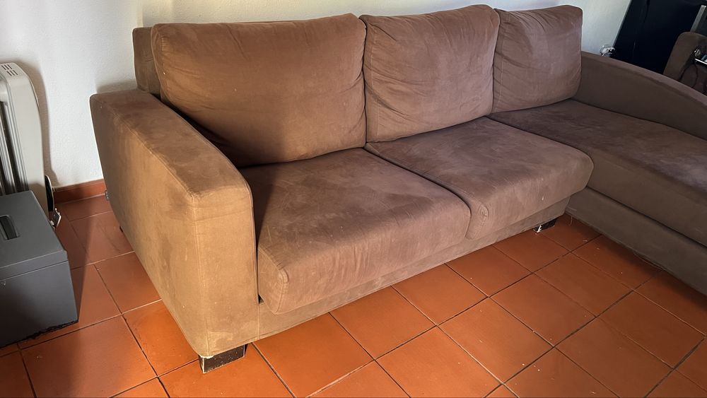 Chaise long e sofa