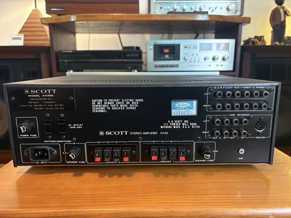 Amplificador Scott A 436