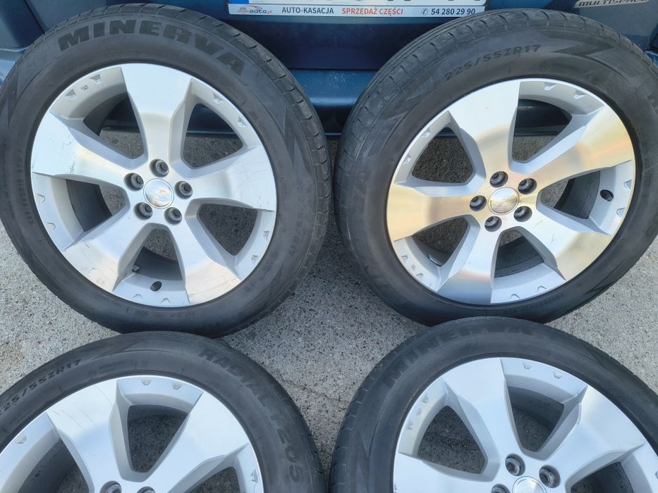 Komplet oryginalnych felg aluminiowych "17"  Subaru 5x100 !