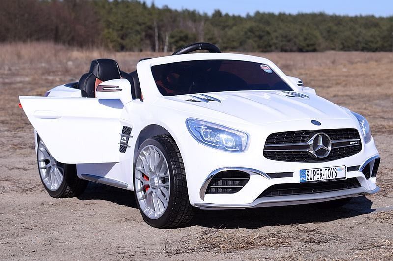 Auto na akumulator Mercedes SL65  na licencji LAKIEROWANY 2x45W