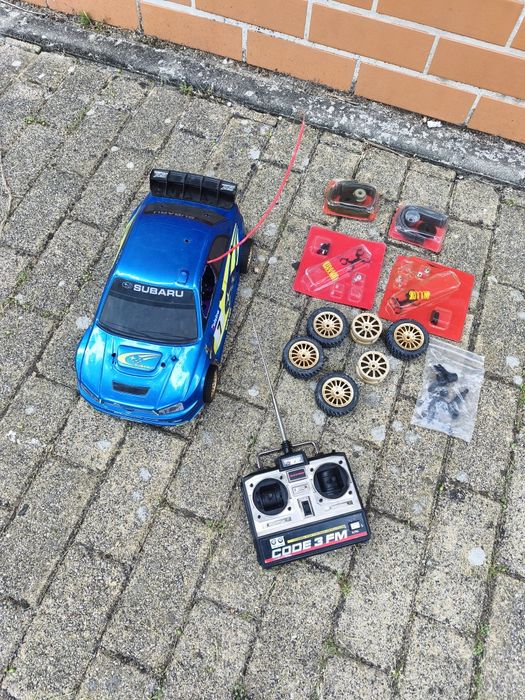 Radiomodelismo Subaru Impreza WRC RC 1/10  gasolina.