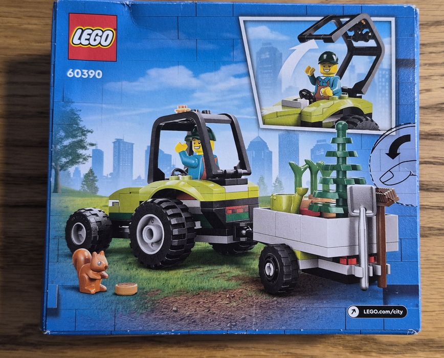 Lego 60390 Traktor w parku