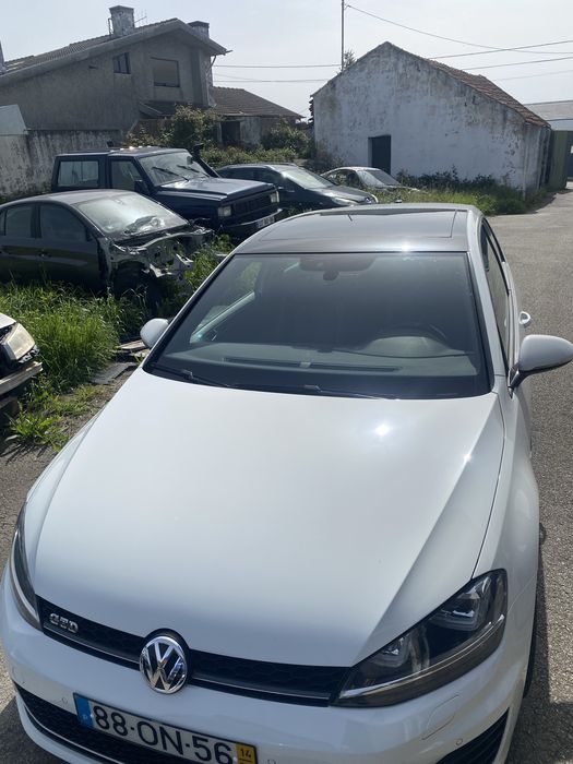 Golf 7 gtd como novo motor reparado caixa revisionada, bancos estofados de novo, suspensão kw versão 3, etc