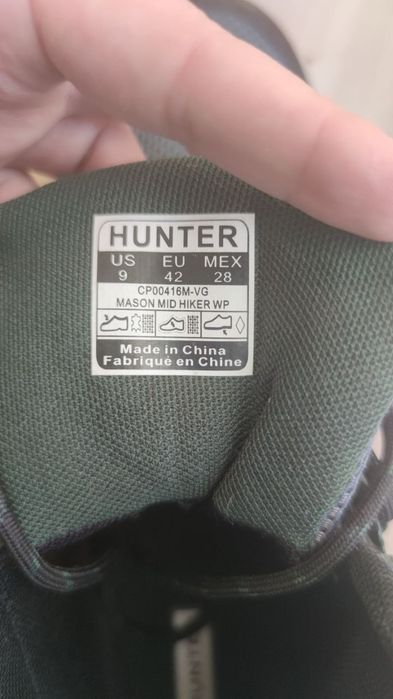Buty męskie Hunter Mason Mid Hiker