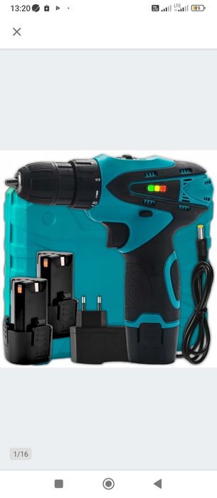 WWiertarki-wkrętarja akumulatorowa 48V mocna 2xakumulator zestaw w Wal