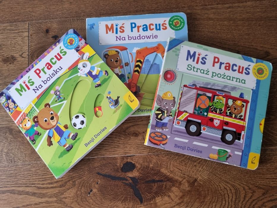 Zestaw książeczek Miś Pracuś