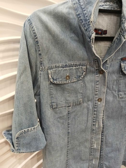 Koszula kurtka damska jeans