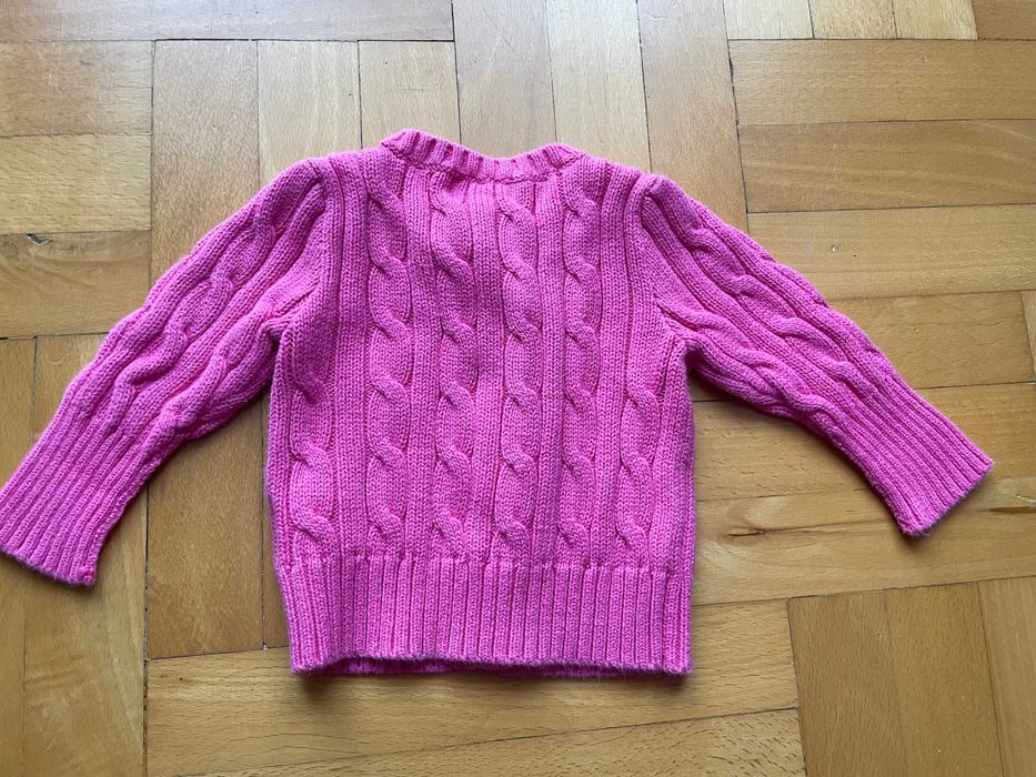 Sweterek Ralph Lauren 3m Kardigan sweter rozm.62 dziewczynka