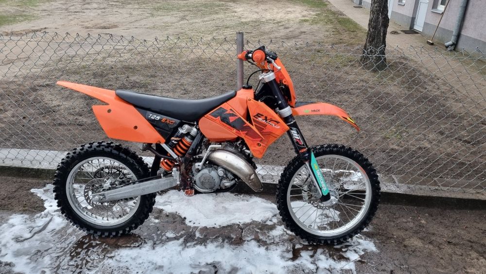 KTM EXC 125 Po Generalce.