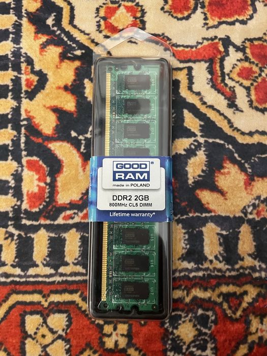 Jedna kośc ram od Good ram ddr2 2gb