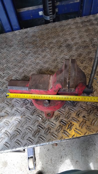 Imadło obrotowe niemieckie 120mm solidne stalowe