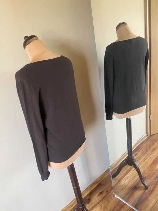 Sweter kardigan braz solar na guziki lekki basic l xl 40