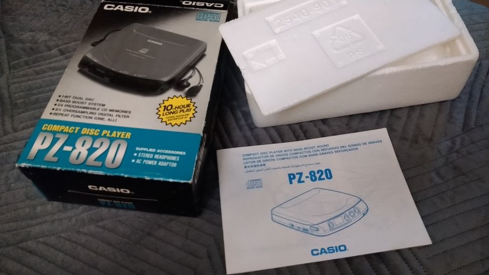‼️ Аудио сд плеер ‼️ Casio PZ-820 compact disc player discman walkman