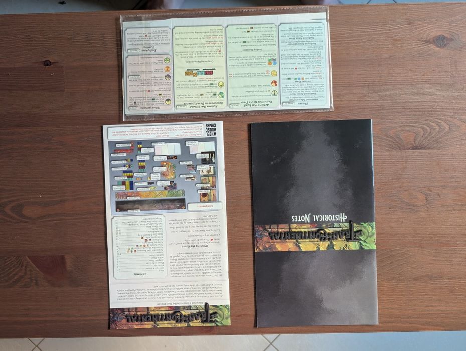 The Transcontinental - Jogo de tabuleiro