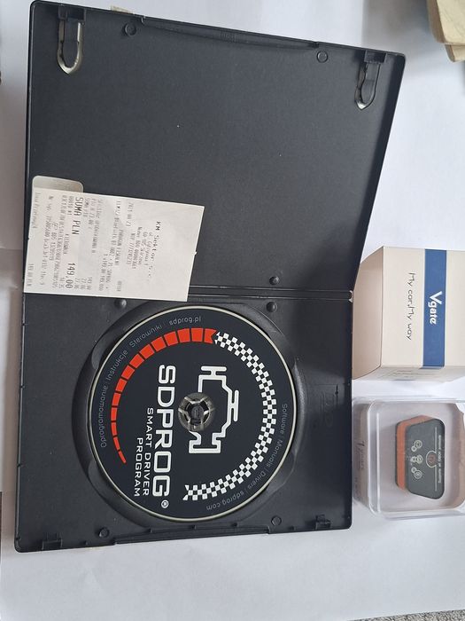 ELM327 Bluetooth BT OBD2 + PL SDPROG Android + Win