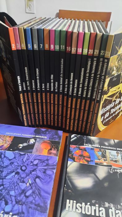 Enciclopédia pedagogica universal 24 volumes