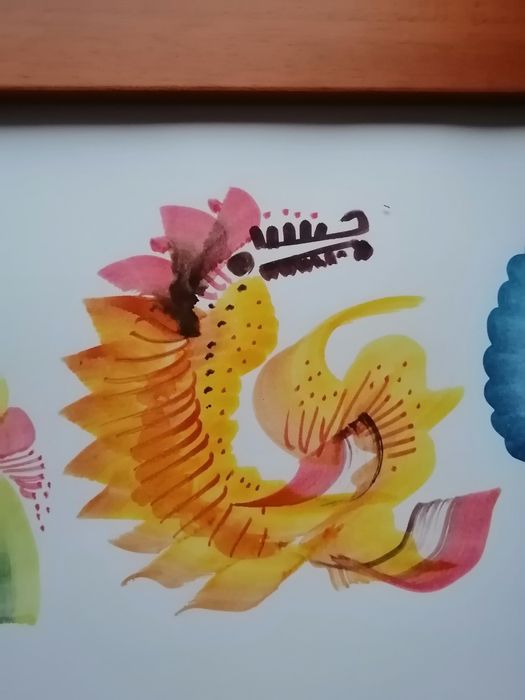 Frame/Picture Frame with Painting Named "Tiago"64739696578049122