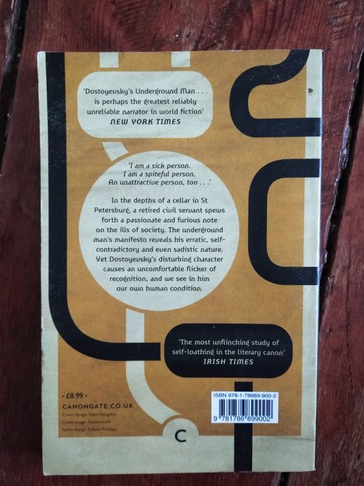 Notes from underground F. Dostoyevsky