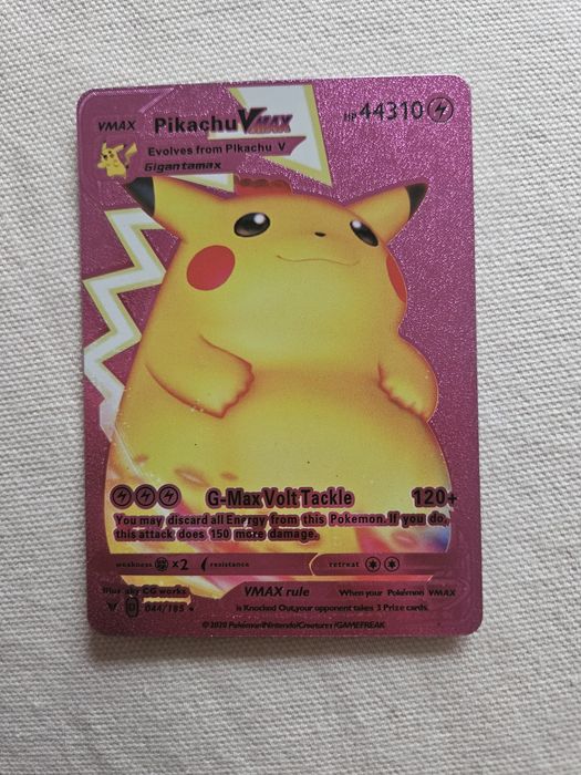 Karta Pokemon Pikachu