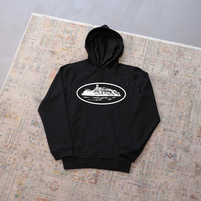 Худи мужское Corteiz Alcatraz кофта кенгуру весенняя осенняя