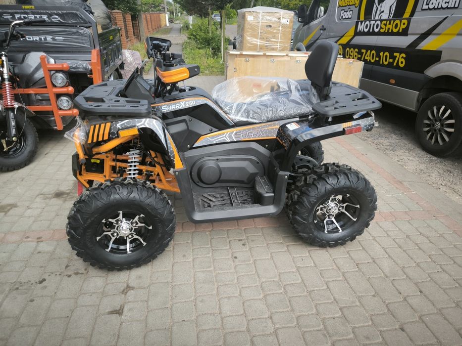 Квадроцикл SHARX 250
Виробник
Corso
Електрофетбайк Corso «Komodo» 20