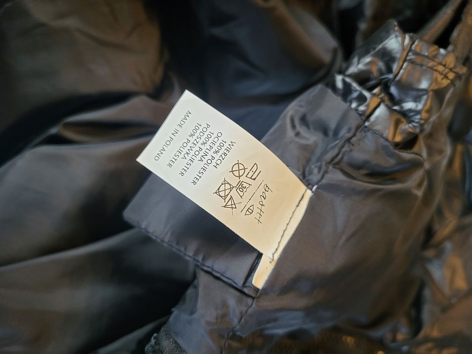 Bastet L kamizelka odpinana krótka długa klamry czarna gruba