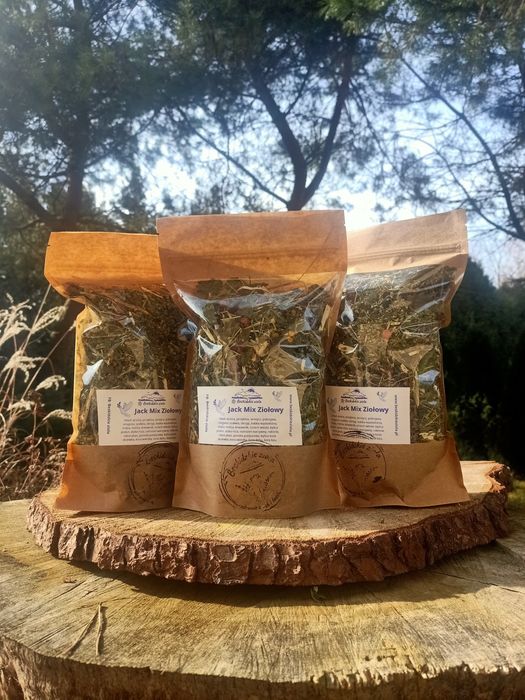 Jack Mix Ziołowy – Naturalna Herbata dla Gołębi, Wzmacniająca Zdrowie