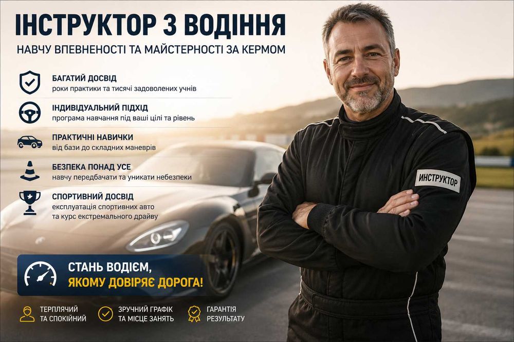 Приватний автоінструктор | частный инструктор | Київ |