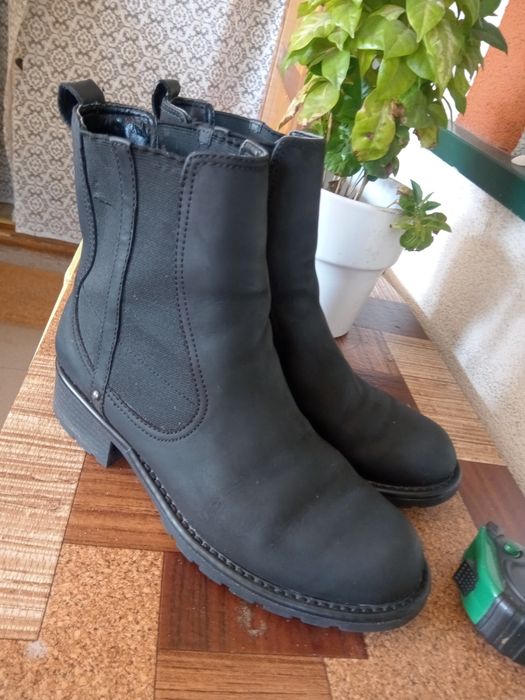 Buty damskie botki rozmiar 37,5 wkładki 23,5 cm