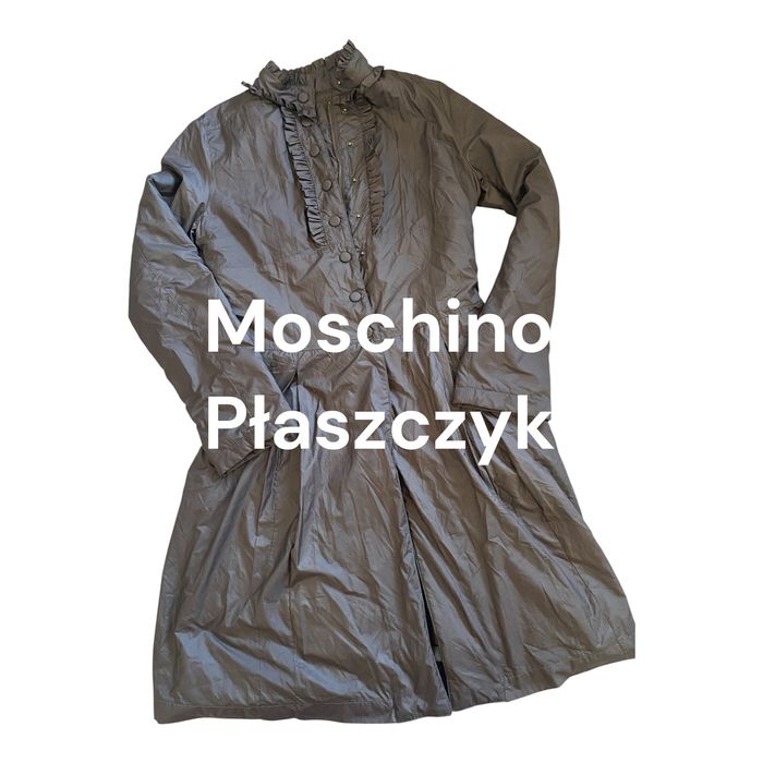 Moschino sliczny plaszczyk przejsciowy orginalny roz 36-38