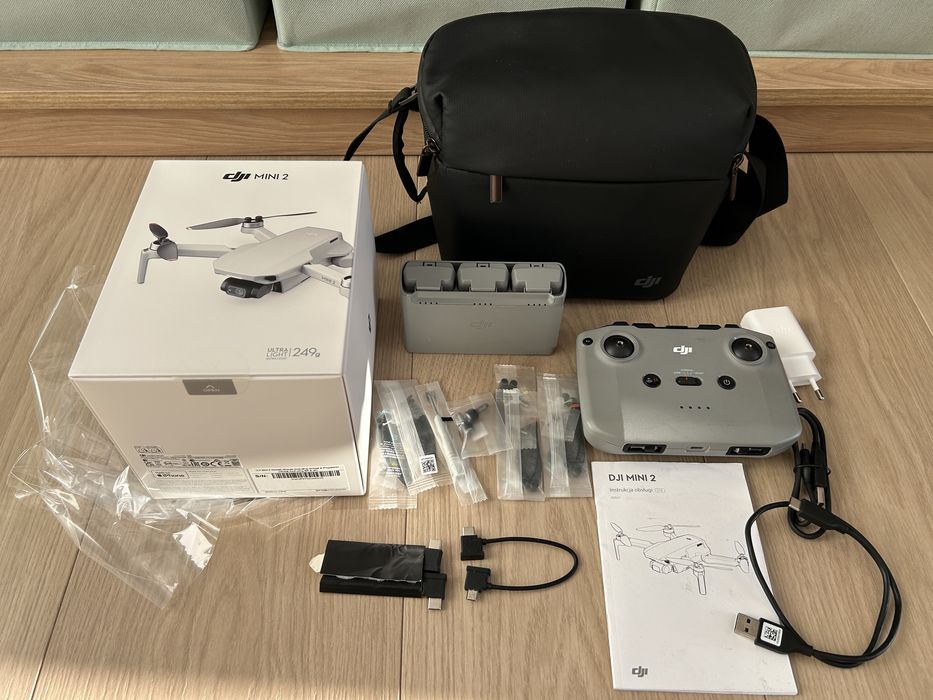DJI Mini 2 FMC Fly More Combo – NOWY DRON (w folii) + FMC